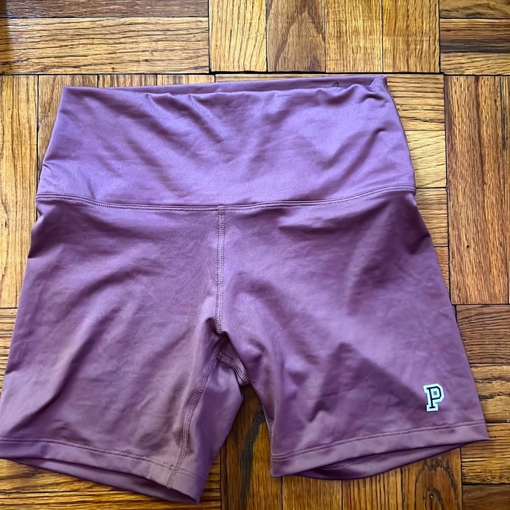 Pink Victoria’s Secret ultimate bike shorts size: M